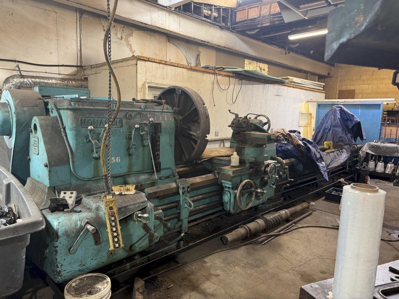 54" X 228" MONARCH ENGINE LATHE. STOCK # 0889225