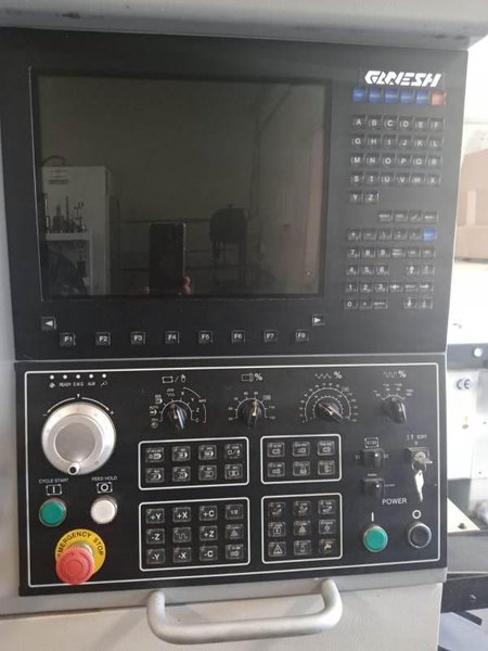 Ganesh Cyclone 32CS CNC Swiss Lathe, 2010 – Parts Catcher, Live Tooling, Sub Spindle