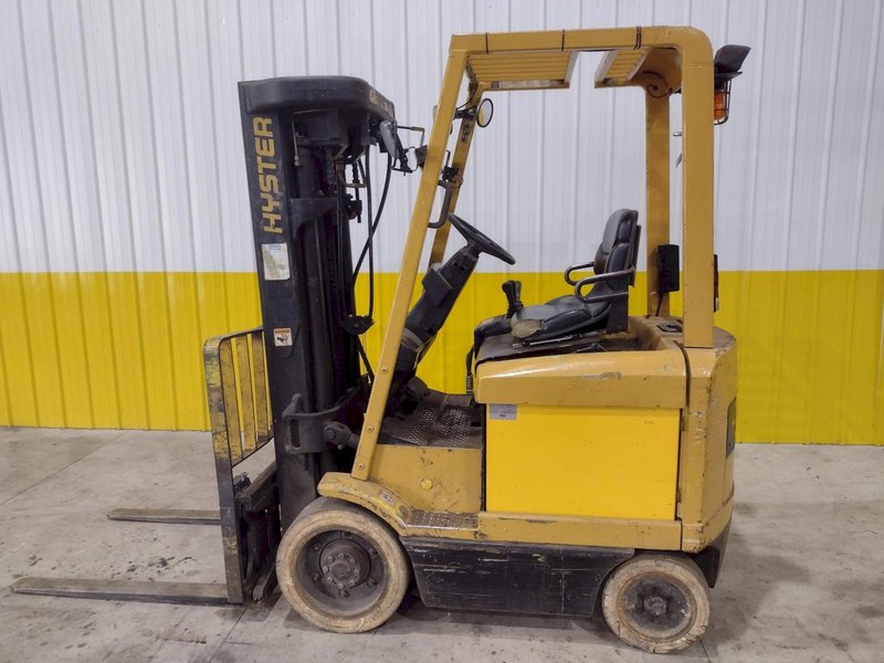 3,000 LB HYSTER MODEL #E45XM-27 ELECTRIC LIFT TRUCK FORKLIFT: STOCK #20642