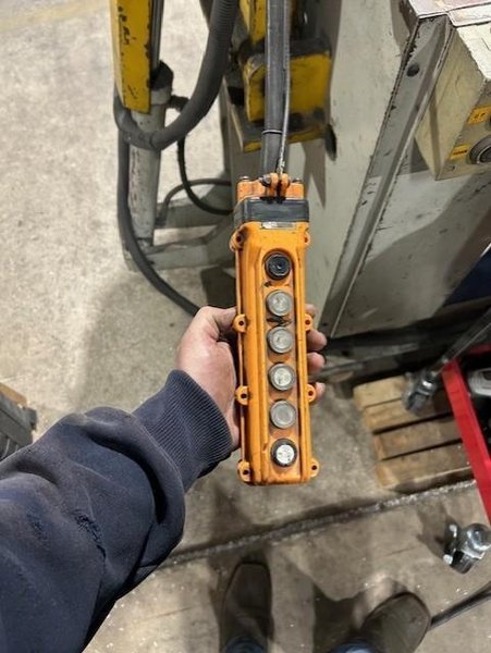 8' X 1/4" BIRMINGHAM MODEL #RH-0806 HYRAULIC DOUBLE PINCH PLATE ROLL 2007: YOBRO 25022