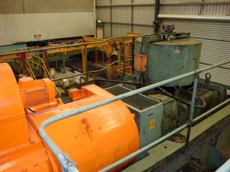 84&quot; MARSHALL RICHARDS TUBE DRAWING SPINNER BLOCK FOR COPPER TUBE