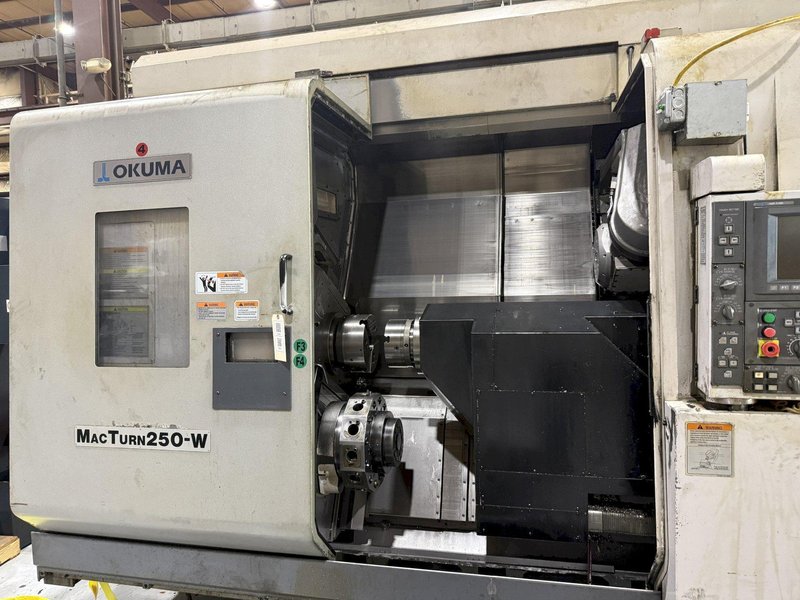 2004 Okuma MacTurn 250W CNC Mill/Turn CNC Lathe For Sale