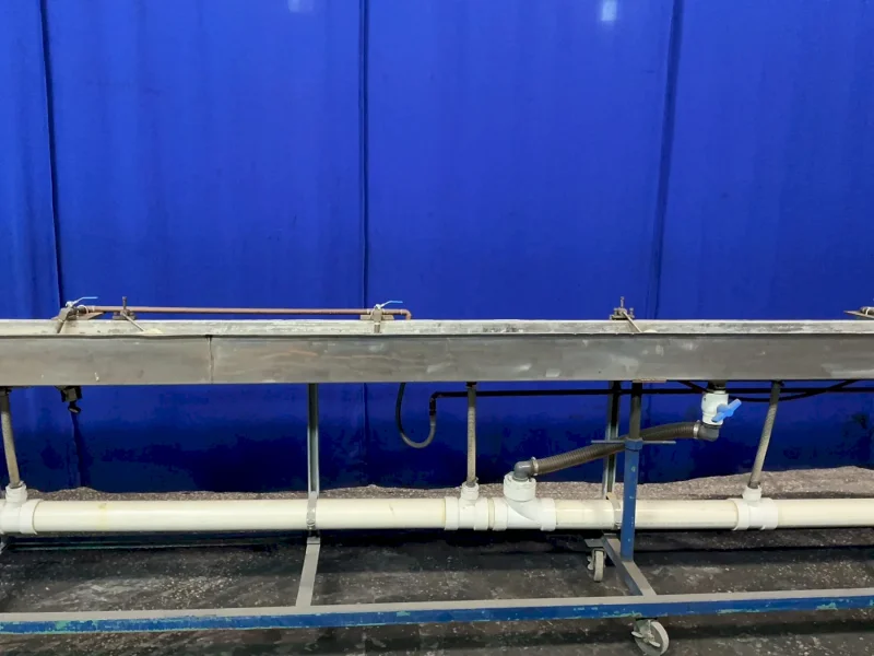 9” X 360” X 6” LARGE QUENCH TANK