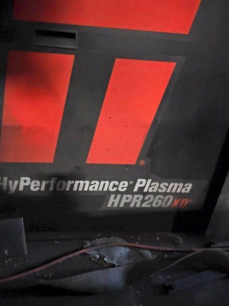 8′ x 24′ Controlled Automation 013-111 Plasma Table, 2013 – Hypertherm HPR260XD