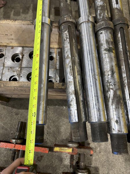 2.5&quot; DAHLSTROM ROLLFORMER PARTS, SHAFT ARBORS, GEARS, SIDE PASSES &amp; MORE: STOCK #22621