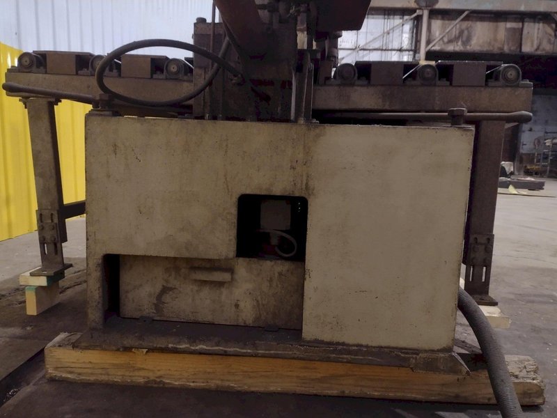 14" X 20.5" BOMAR MODEL #SL-520 SEMI-AUTOMATIC DUAL POST HORIZONTAL BAND SAW, 2003: STOCK #19577