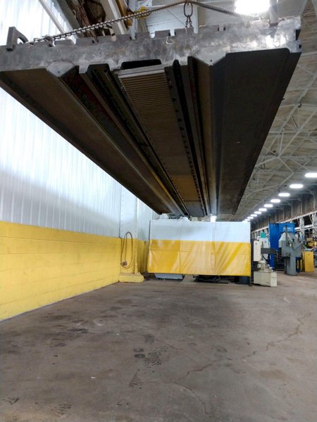 6.5' (80") x 22' (264")  T SLOTTED FLOOR PLATE PLANER TABLE: STOCK #13637