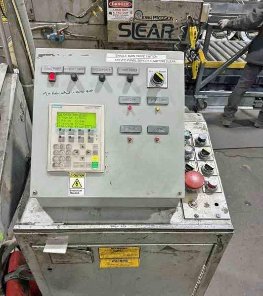 60" x 0.060" x 20,000# Iowa Precision Slear Line STOCK# 4231