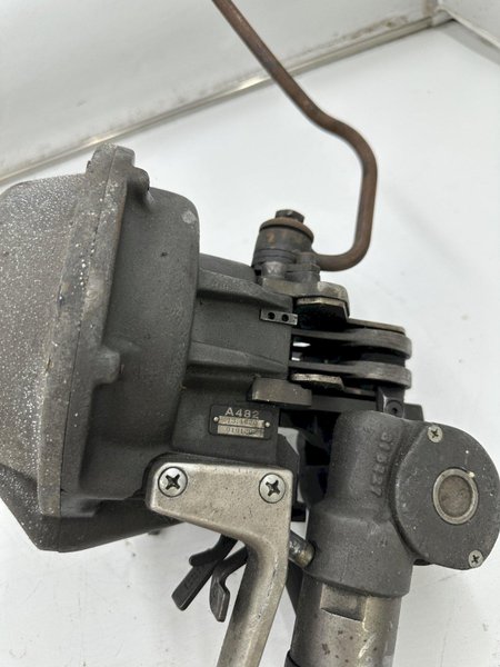 FROMM MODEL #A482 PNEUMATIC STRAPPING TOOL WITH TENSIONER: YOBRO #25714