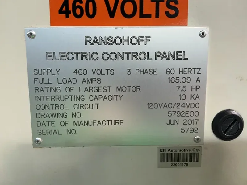 Ransohoff 21”x180” Conveyor  Lean-veyor Parts Washer - Cmus01