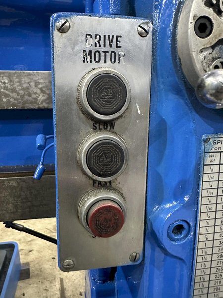 4&#039; X 11&quot; CARLTON MODEL #1A RADIAL DRILL: STOCK #18553