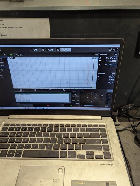 6′ x 12′ Maverick MV612 Plasma Cutter, 2019 – Hypertherm Powermax 125