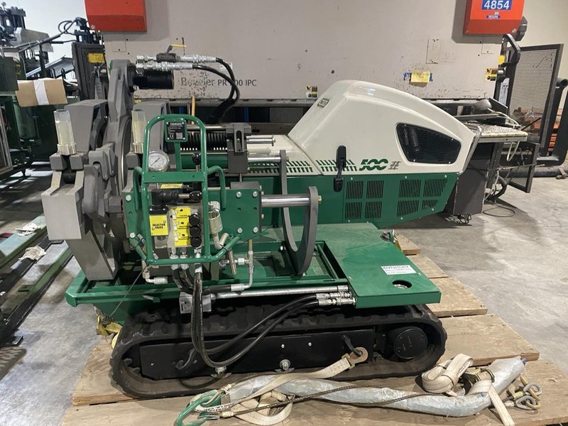 McElroy TracStar® 500 Series II Track Mounted Fusion Machine, 2000 – 18 Track, 2-Jaw