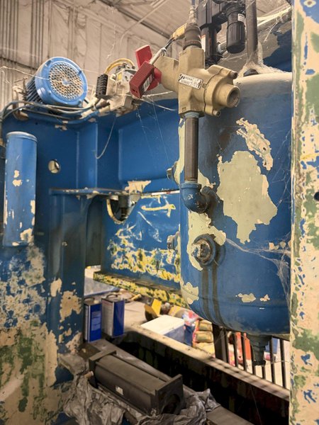 60 TON ROUSSELLE 6B-76 STRAIGHT SIDE DOUBLE CRANK PRESS. STOCK # 0759326