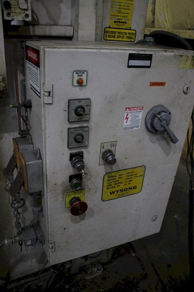 100 TON X 12' WYSONG MODEL #THS 100-144 HYDAULIC BRAKE: STOCK #75803