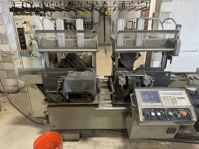 Used 2021 Emmegi Twin Ferro TU/5 Twin Head Cutting-Off Saw Machine For Sale