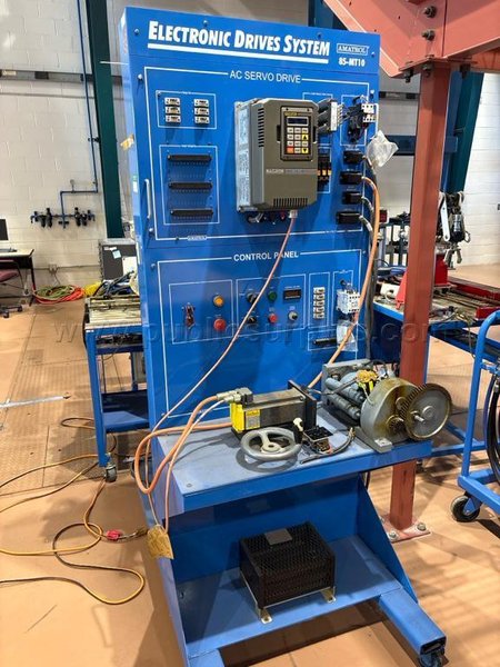AMATROL MODEL #85-MT10 ELECTRONIC DRIVES SYSTEM TRAINING &amp; TESTING STAND: YOBRO #24915