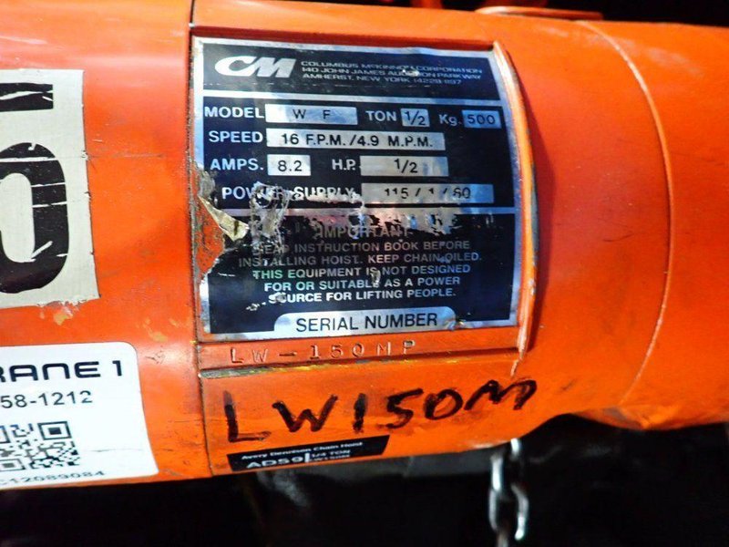 CM 1/2 TON HOIST   -  WF