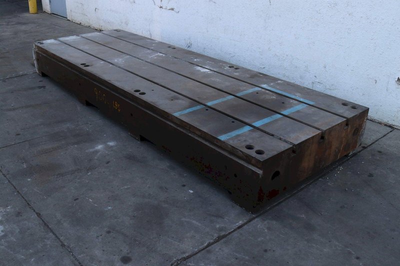 144&#039; X 48&#039; WIDE X 12-1/2&#039; THICK T SLOTTED FLOOR PLATE; STOCK #73254
