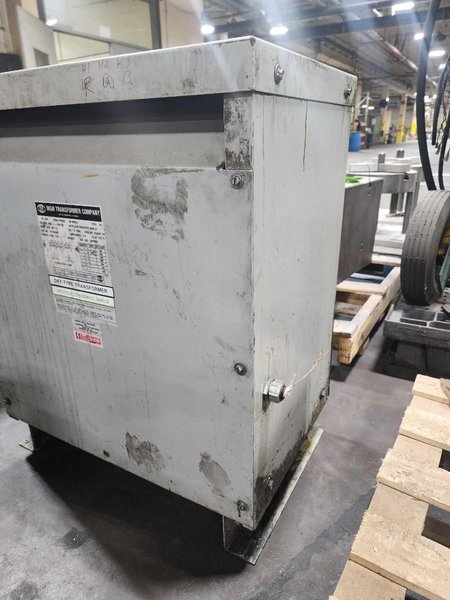 30 KVA 3 PHASE MGM TRANSFORMER CO TRANSFORMER: STOCK #20516