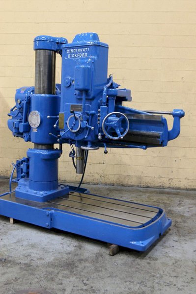 3&#039; X 11&#039; CINCINNATI BICKFORD RADIAL ARM DRILL: STOCK #70876