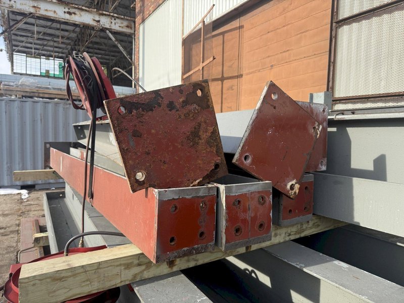 3 TON X 20' X 60' OSBORN SINGLE GIRDER CRANE SYSTEM, FREE STANDING, DETROIT HOIST: YOBRO #24535