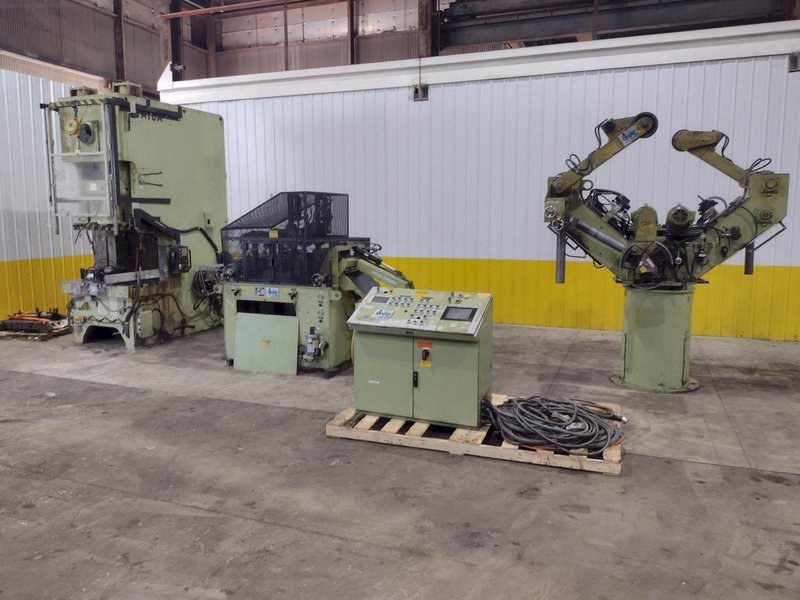 18” X .175”  CWP MODEL #SFAC4-20 SPACE-SAVER AUTOMATIC COIL FEED LINE: STOCK #22211