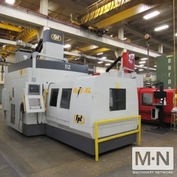 REDUCED PRICING - FPT Raid XL 3-Axis High Speed Dual Column CNC Vertical Machining Center, 2016