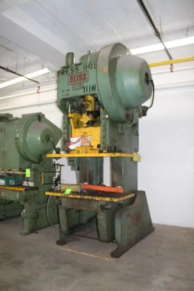 75 TON BLISS C-75 OBI PRESS. STOCK # 1006225