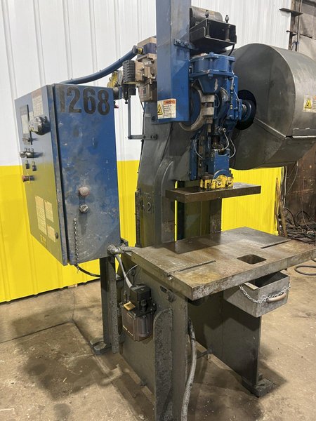 15 TON ROUSSELLE MODEL #2E-F OBI PRESS, 2" STROKE: STOCK #20171