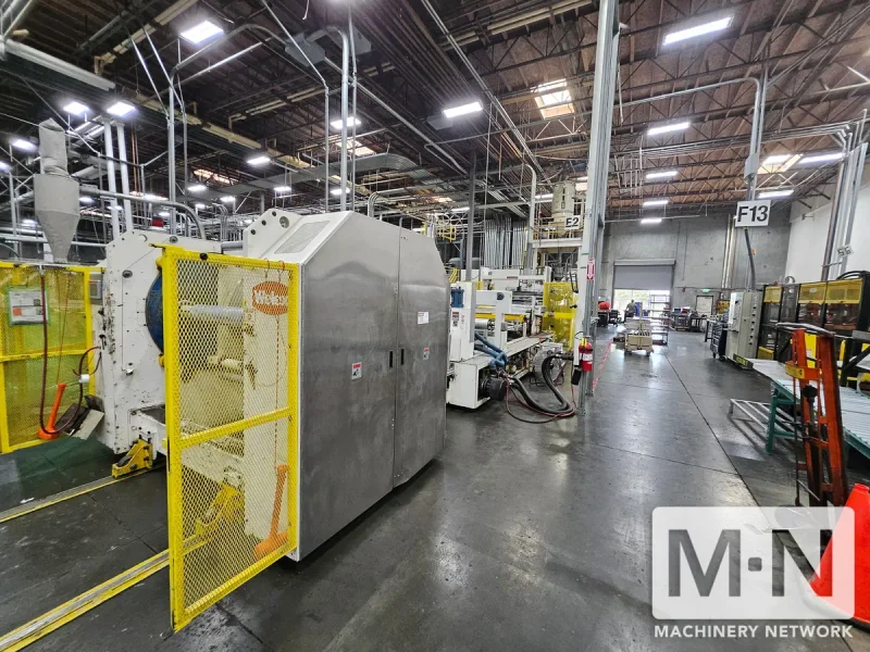 60" WIDE WELLEX SHEET EXTRUSION LINE MFG 2004