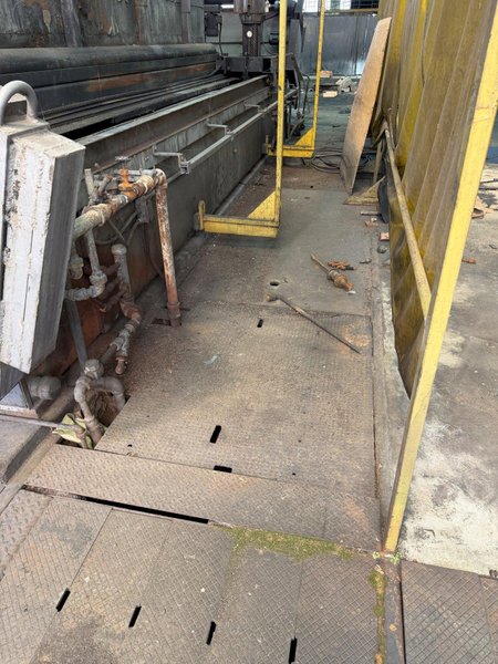 16' LONG PROCECO MODEL RNW-1x4x16-30-S OPEN TOP WASHER: YOBRO #25657