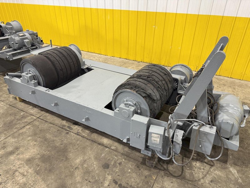 120,000 LB / 60 TON RANSOME PANDJIRIS TANK TURNING WELDING ROLLS, POWER &amp; IDLER: STOCK 13388