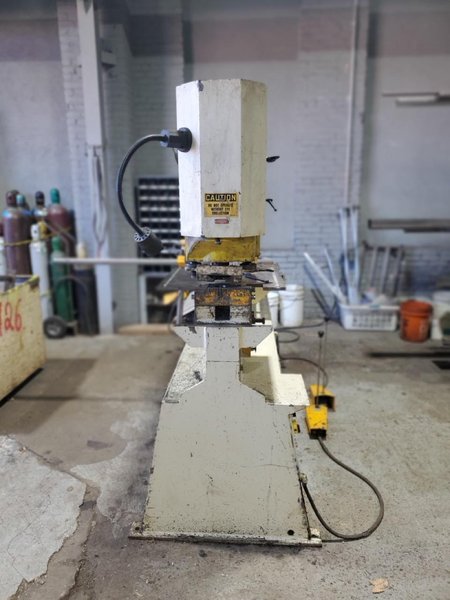 100 Ton Geka Hydracrop 100/SD Ironworker, 2002 – Press Brake, Notching