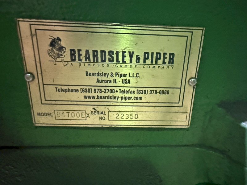 Beardsley &amp; Piper model 84700 muller Gearbox, Serial Number: 24350.  condition: New and unused