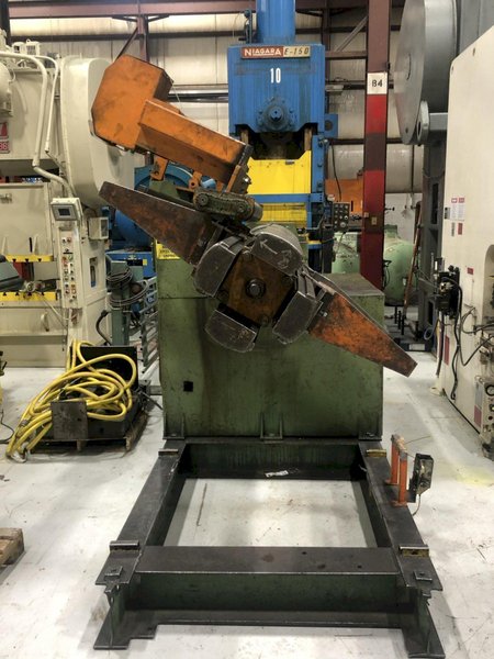 20,000 lbs. Rowe Motorized Coil Reel For Sale Model# 20060DSV Coil Un-coiler