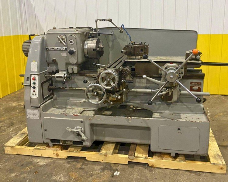 KIA SEIKI  MODEL #4A-II TURRET LATHE: STOCK #19925