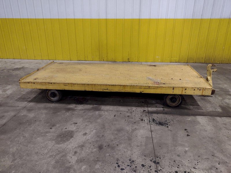 10,000 LBS X 4' X 9' HEAVY DUTY MOBILE TRANSFER / MOVING CART: STOCK #23515