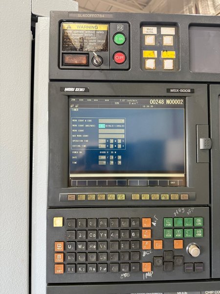 Mori Seiki SL-403B/800 CNC Turning Center – 18″ Chuck Big Bore Lathe