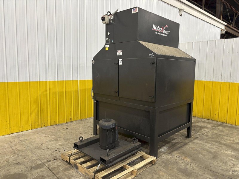 6,000 CFM x 10 HP ROBOVENT MODEL #CFX-6000-W VENTILATION DUST COLLECTOR / MIST COLLECTOR: STOCK #23440