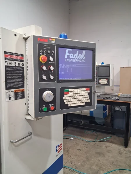 1987 Fadal VMC-40 904-1 CNC Vertical Machining Center 22"x16"x20" 7,500 RPM 20 ATC Calmotion USB $9,900 FOB San Jacinto, CA
