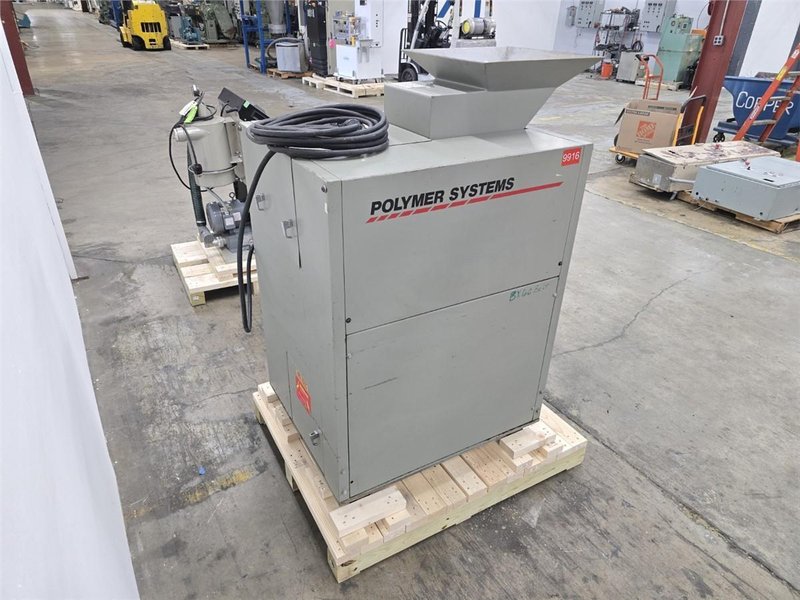 Polymer Systems Used 912 E SIL Granulator, 5 HP, 9" x 12"