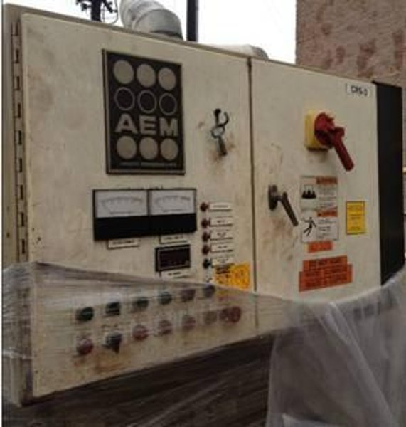 36" AEM BELT GRINDER AND DEBURRING MACHINE: STOCK #70463