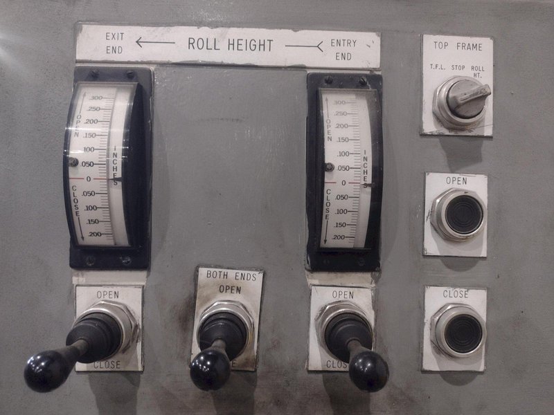 60" X .057" HERR-VOSS 66/1.156-19/9 4-HI PRECISION LEVELER. STOCK # 0219426