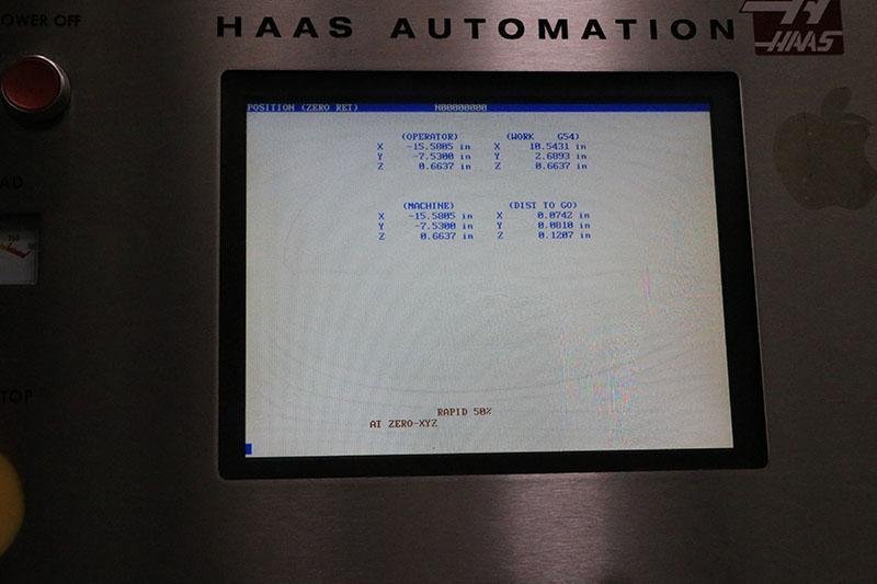 HAAS Vertical Machining Center Model VF-3B