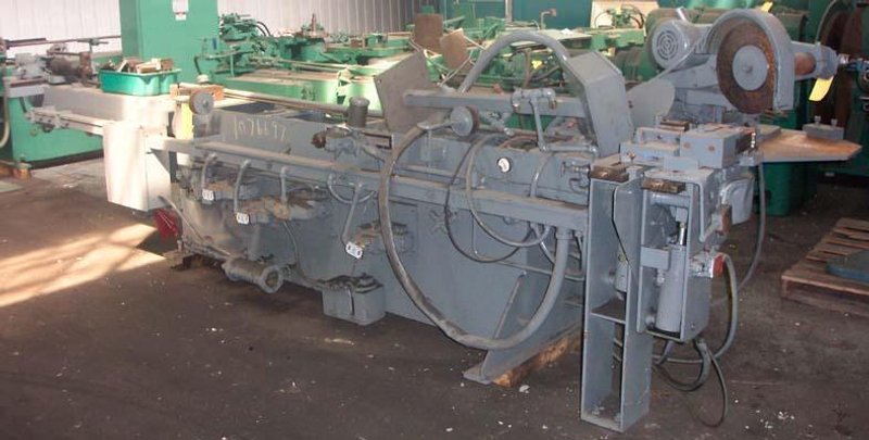 3/4" PINES ROTARY HYDRAULIC DUAL TUBE CUTOFF BENDER: STOCK #19438