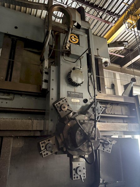 GIDDINGS &amp; LEWIS VERTICAL TURRET LATHE. STOCK # 0546726