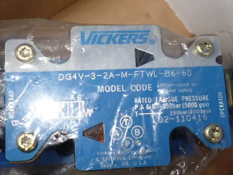 VICKERS VALVES  -  DG4V-3-2A-M-FTWL-B6-60