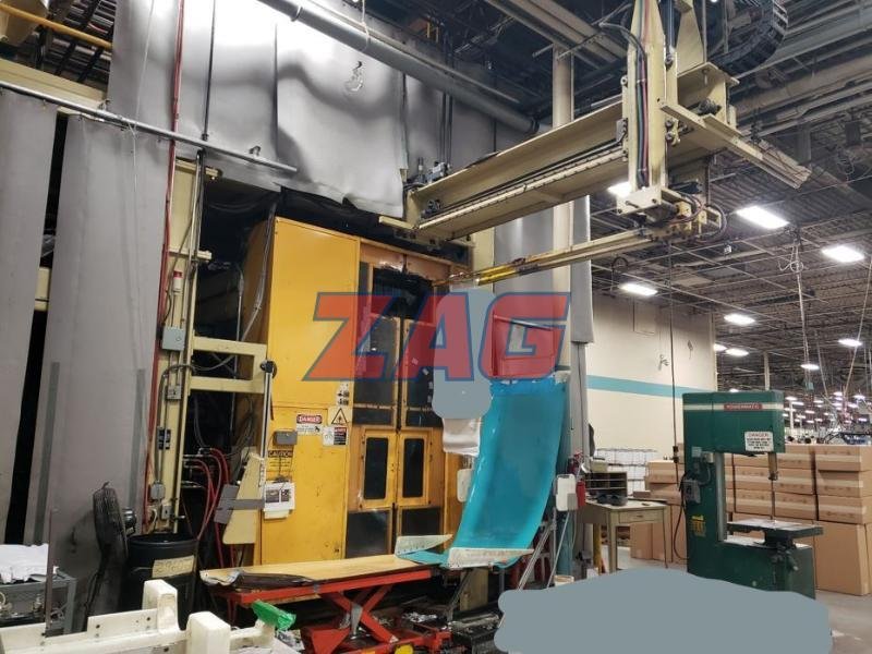 Graham Accumulator Head Blow Molder, Single Head, 40lb, Used Model 40SP4884