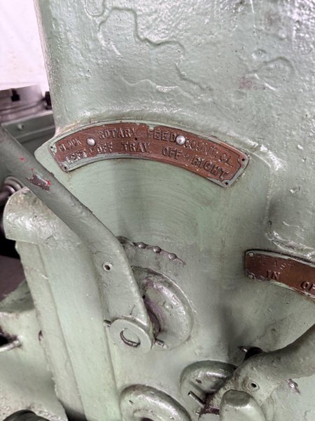 36" ROCKFORD MODEL SL HYDRAULIC VERTICAL SLOTTER WITH TOOLING. STOCK # 0668025